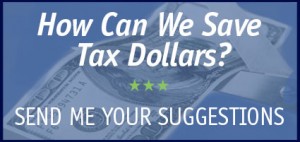 How can we save tax dollars?