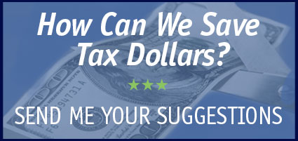 How can we save tax dollars?