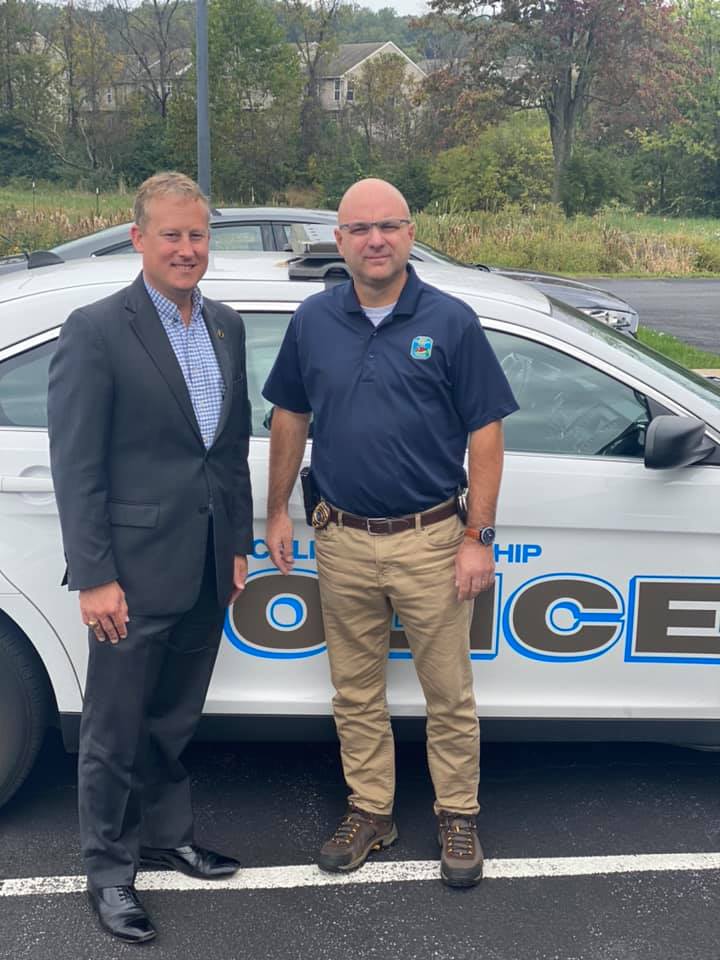 10.14.21 Darrick Kepley East Cocalico Police Chief Senator Aument